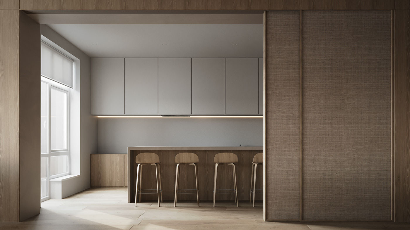 Modern decoration，indoor，Architecture，