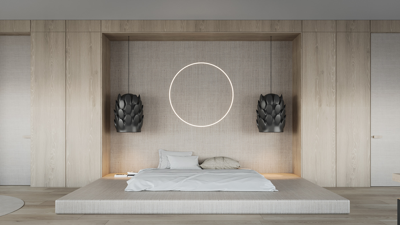 Modern decoration，indoor，Architecture，