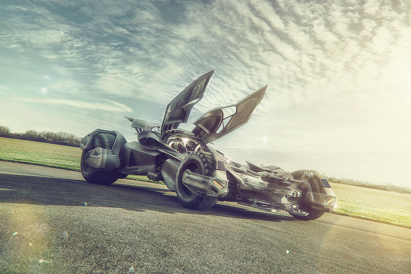 Automobile design，Jeep/Warner，Batmobile，