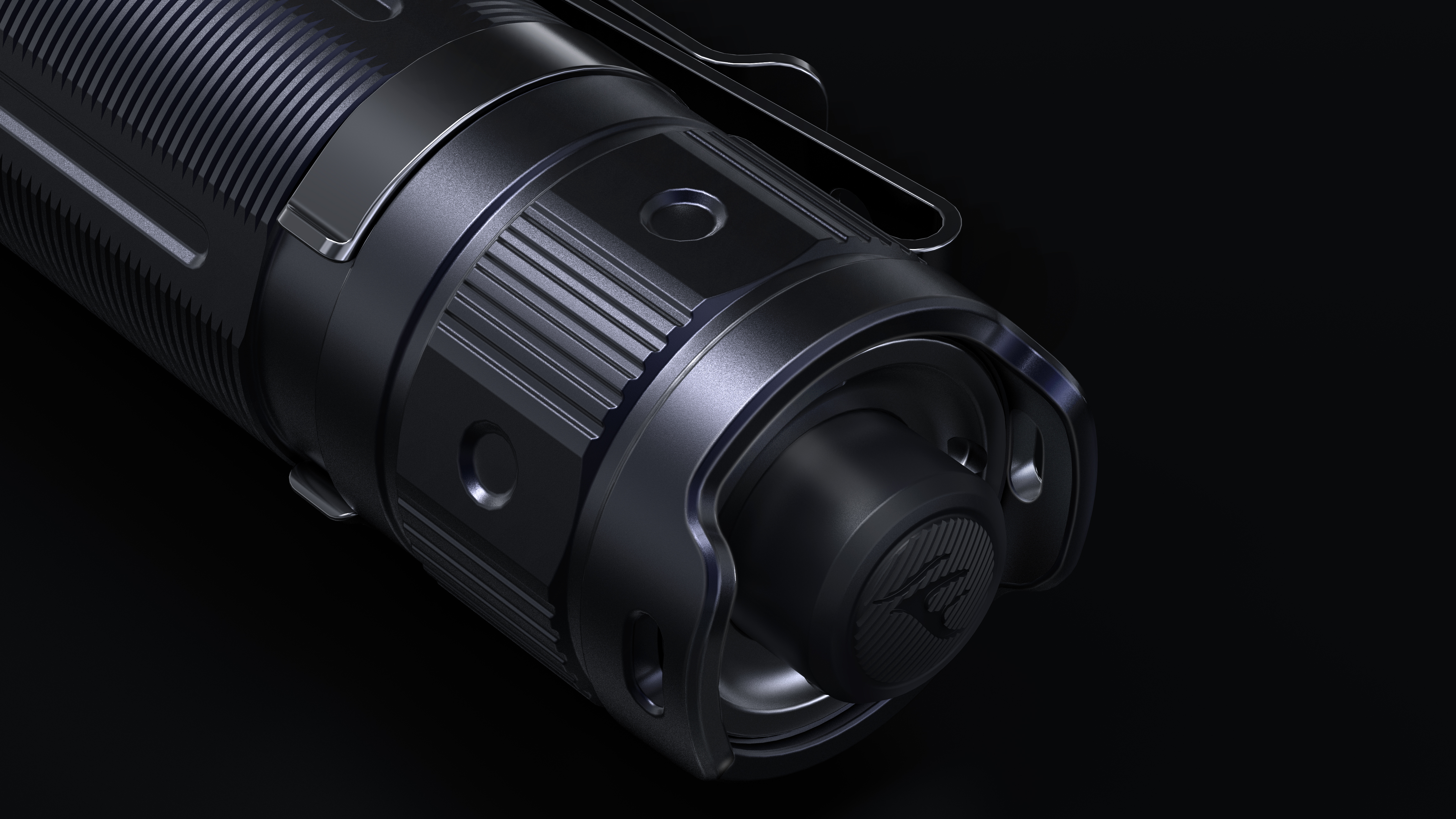 Flashlight，tool，black，aluminium alloy，anodic oxidation ，IPX8，