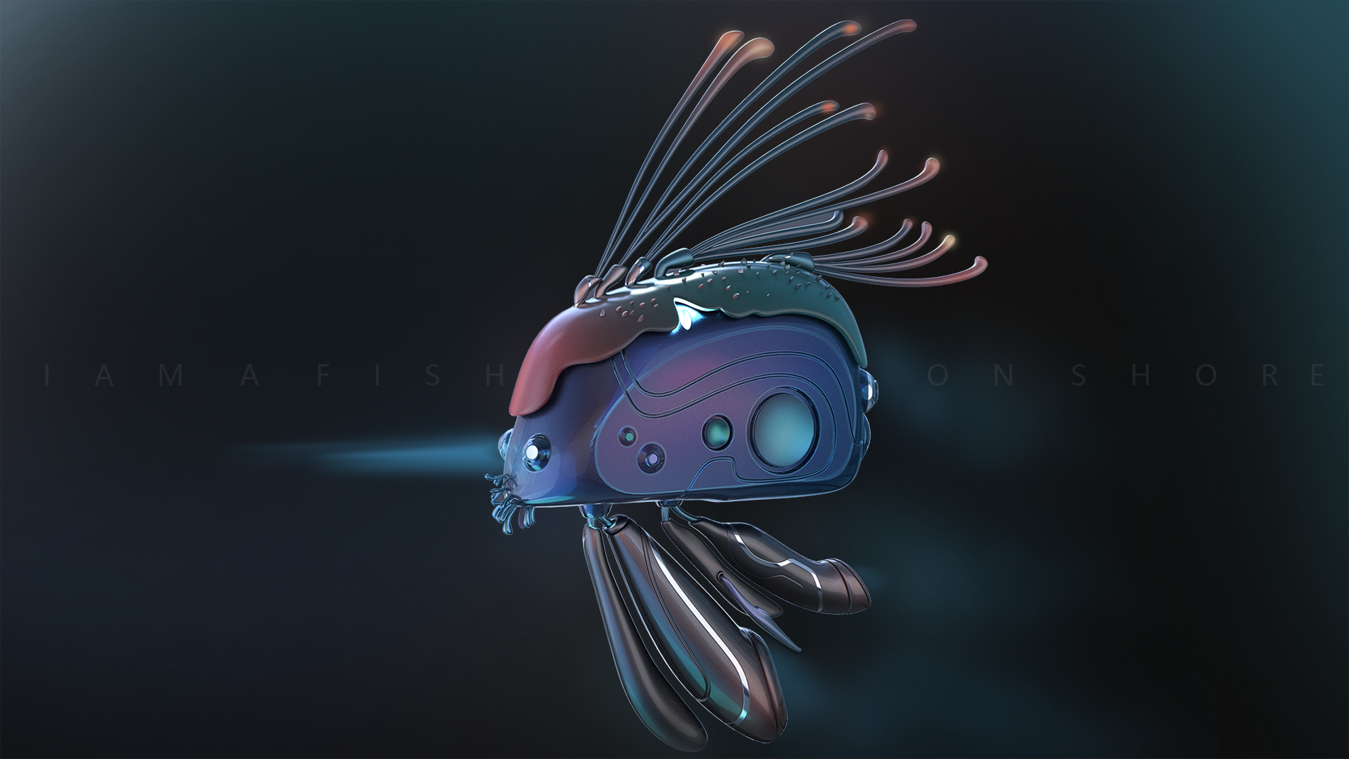 fish，Mechanics，Sense of future，Sense of science and technology，Gradual change，