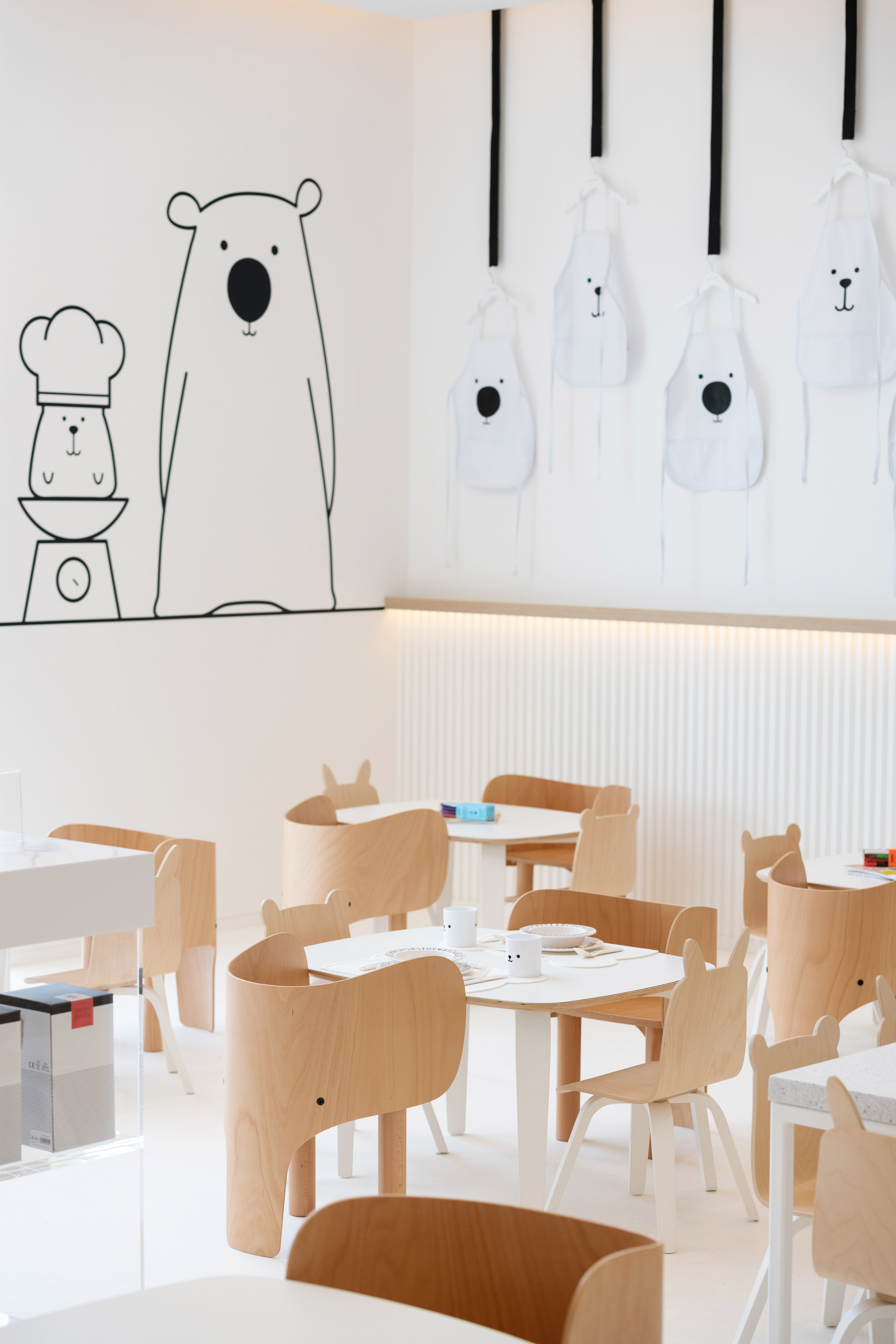 Children's Restaurant，Interior design，Urban style，