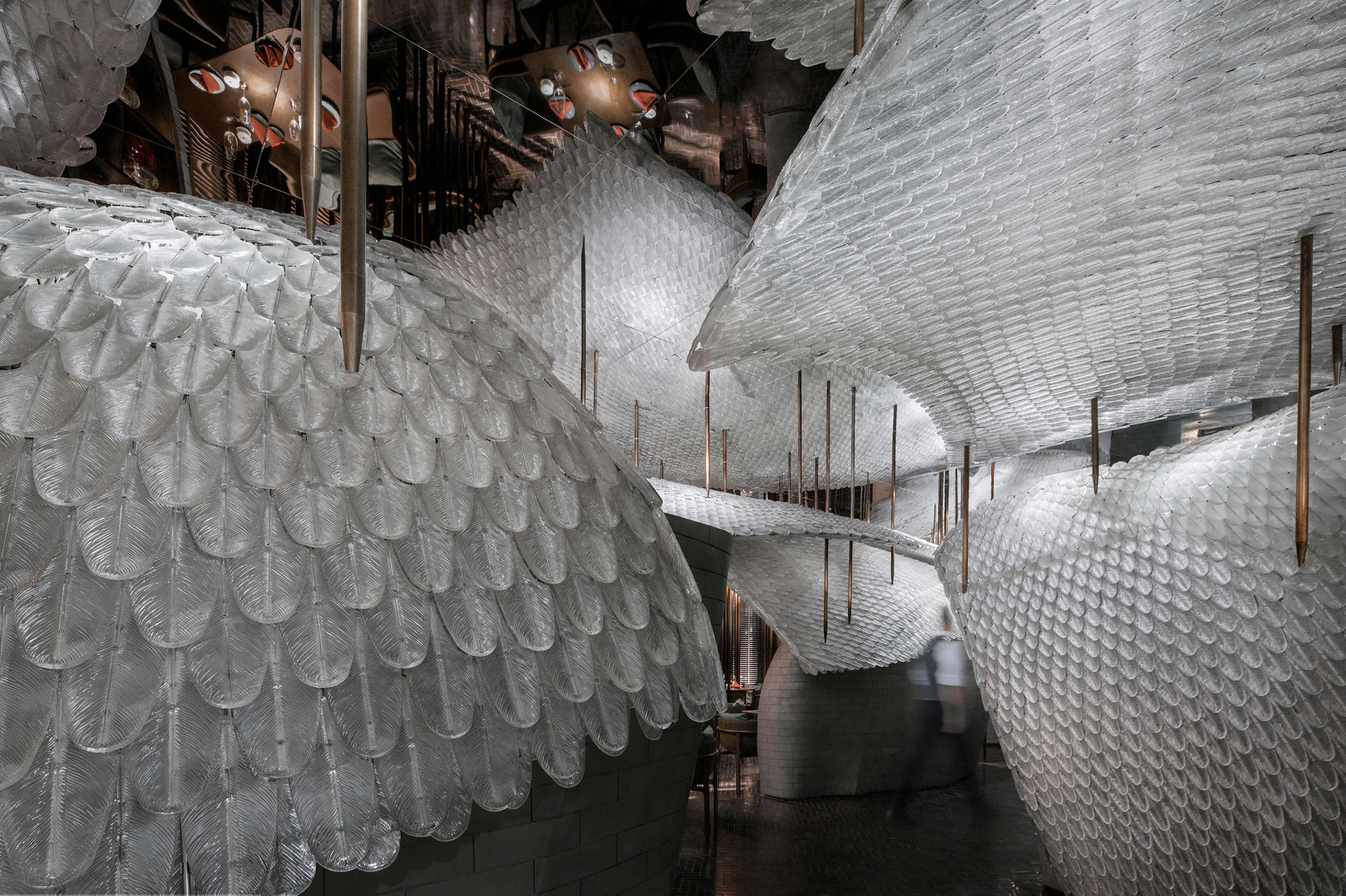 2019 red dot product design award，reddot，Song Chinese Cuisine，restaurant，Feather，Art，