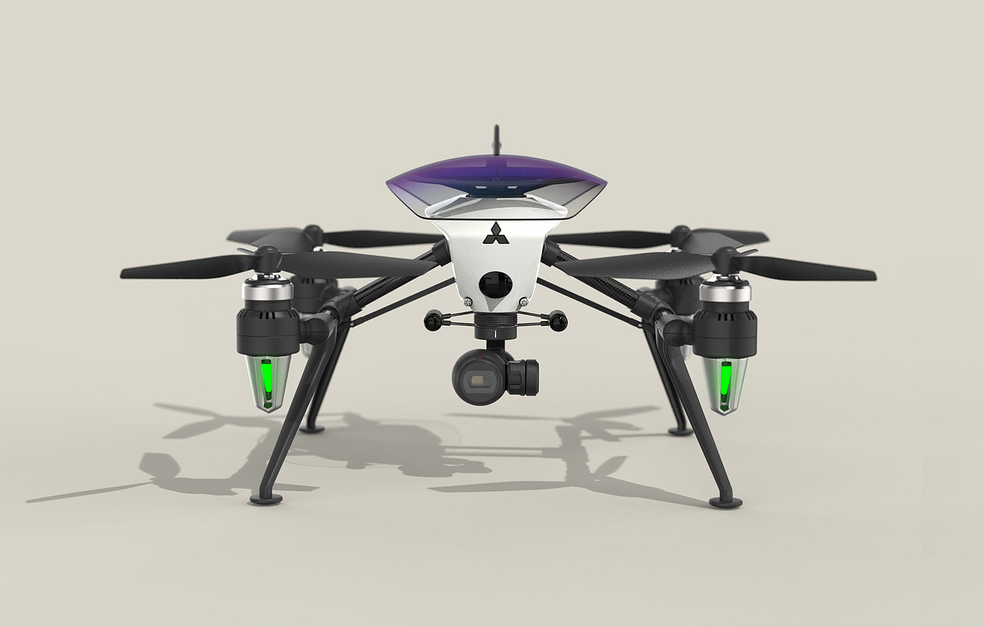 appearance，Japanese samurai，UAV，