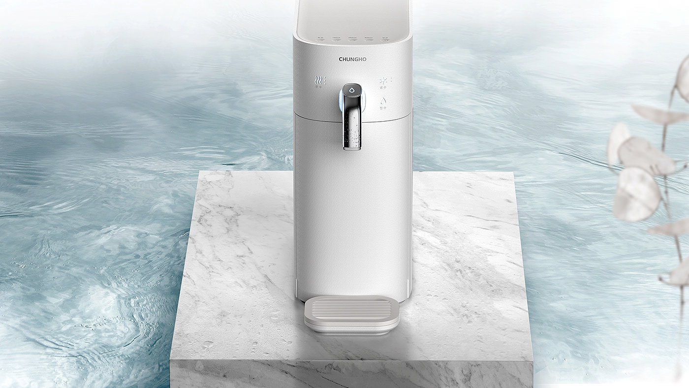 white，Water purifier，CHUNGHO Purity，