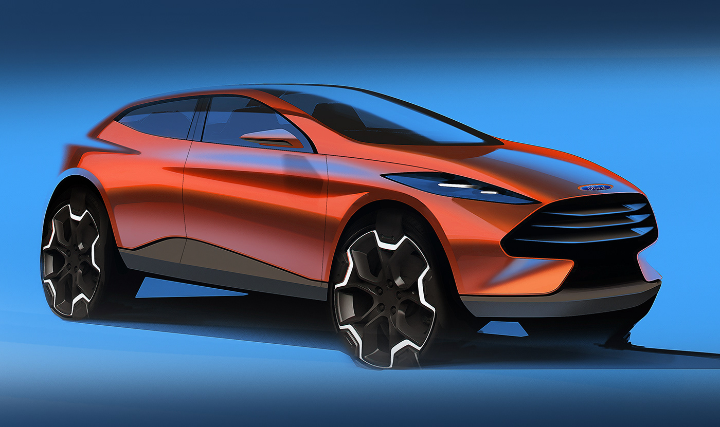 Electronic rendering，Hand drawn，RANDOM SKTCHS，