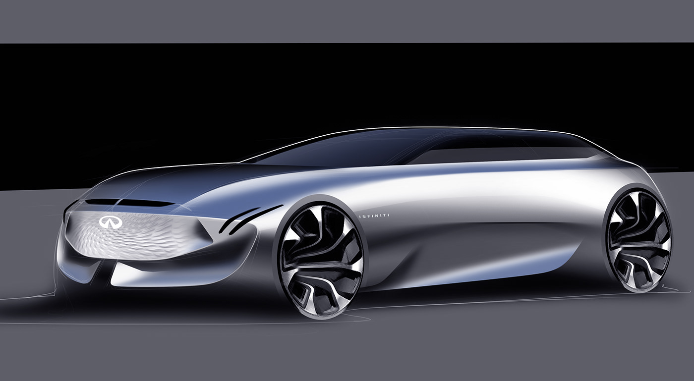 Electronic rendering，Hand drawn，RANDOM SKTCHS，