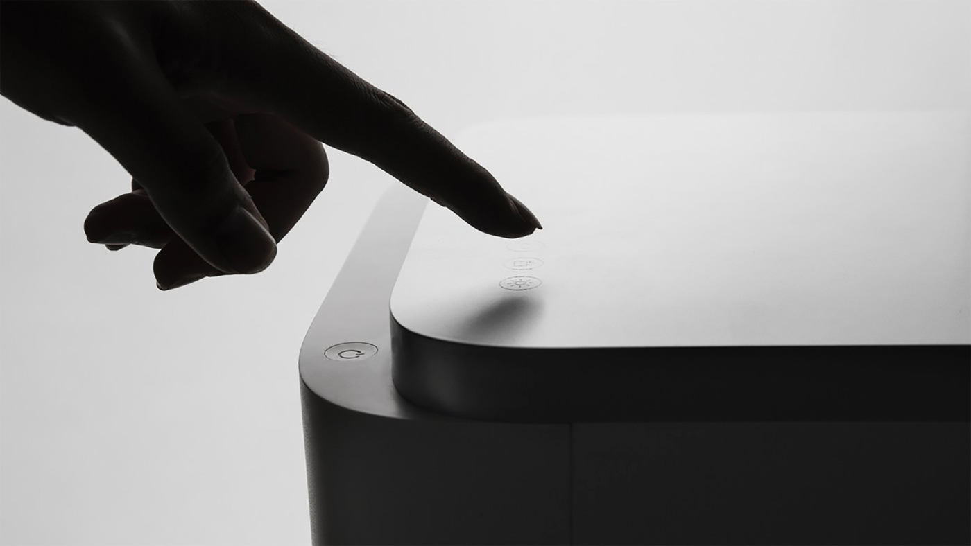 Ventless Portable，air cleaner，white，