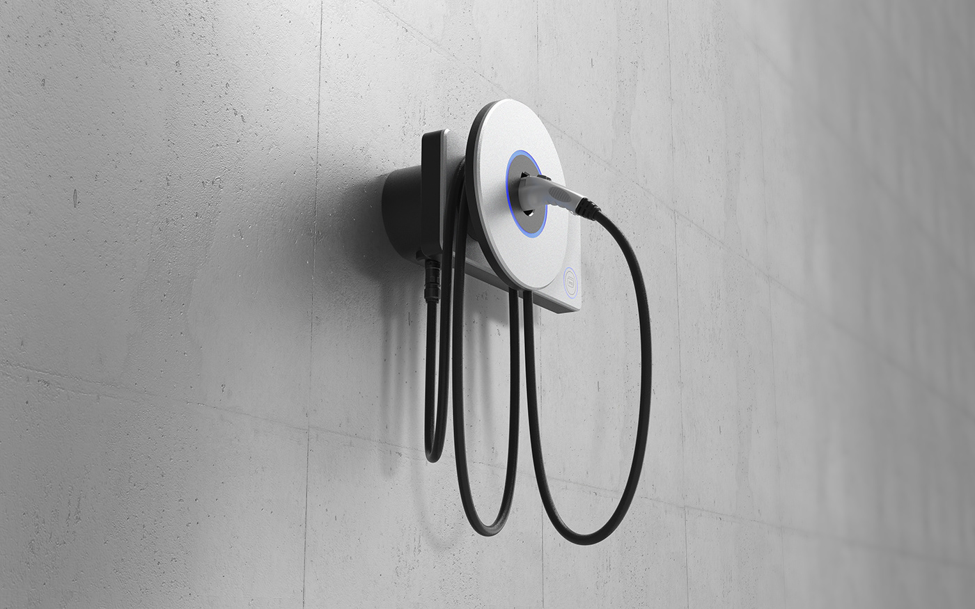 Cirsquare，Charging pile，white，