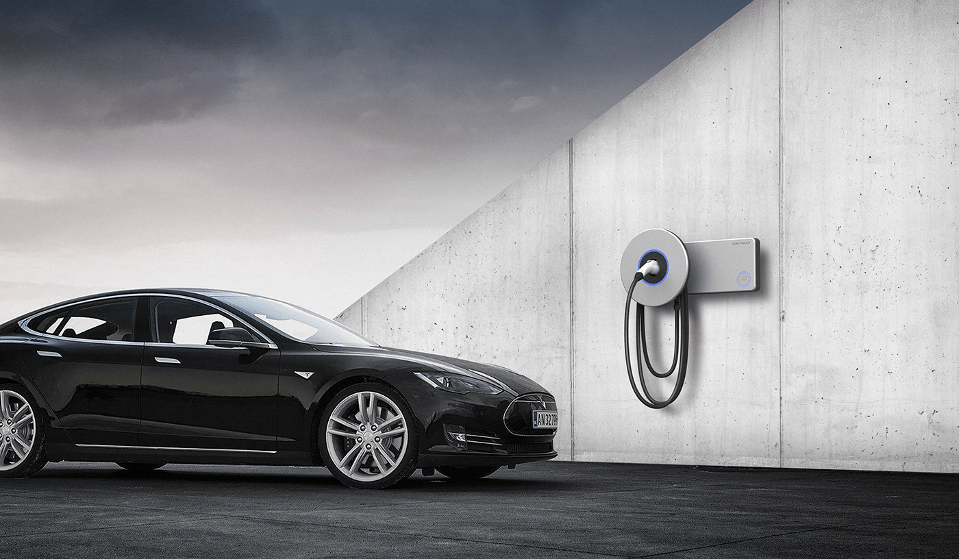 Cirsquare，Charging pile，white，