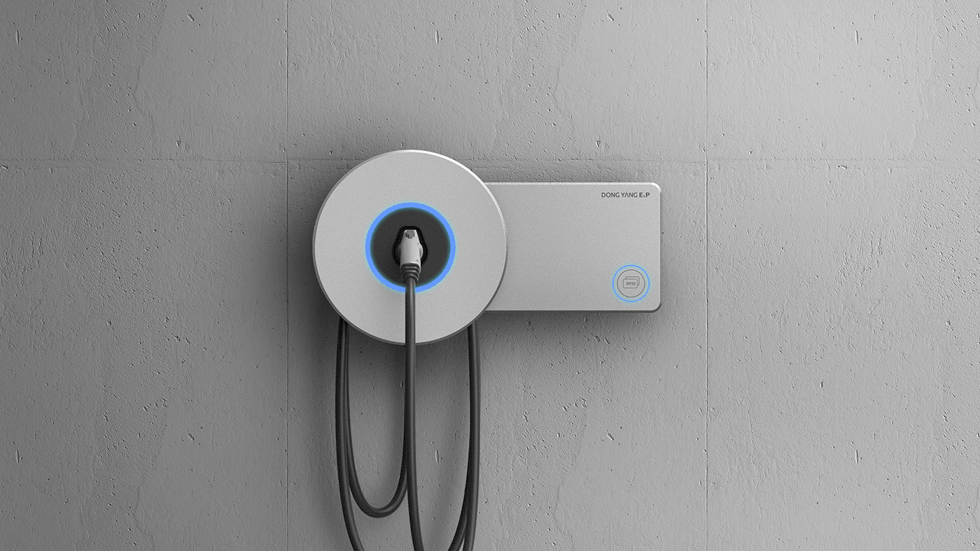 Cirsquare，Charging pile，white，