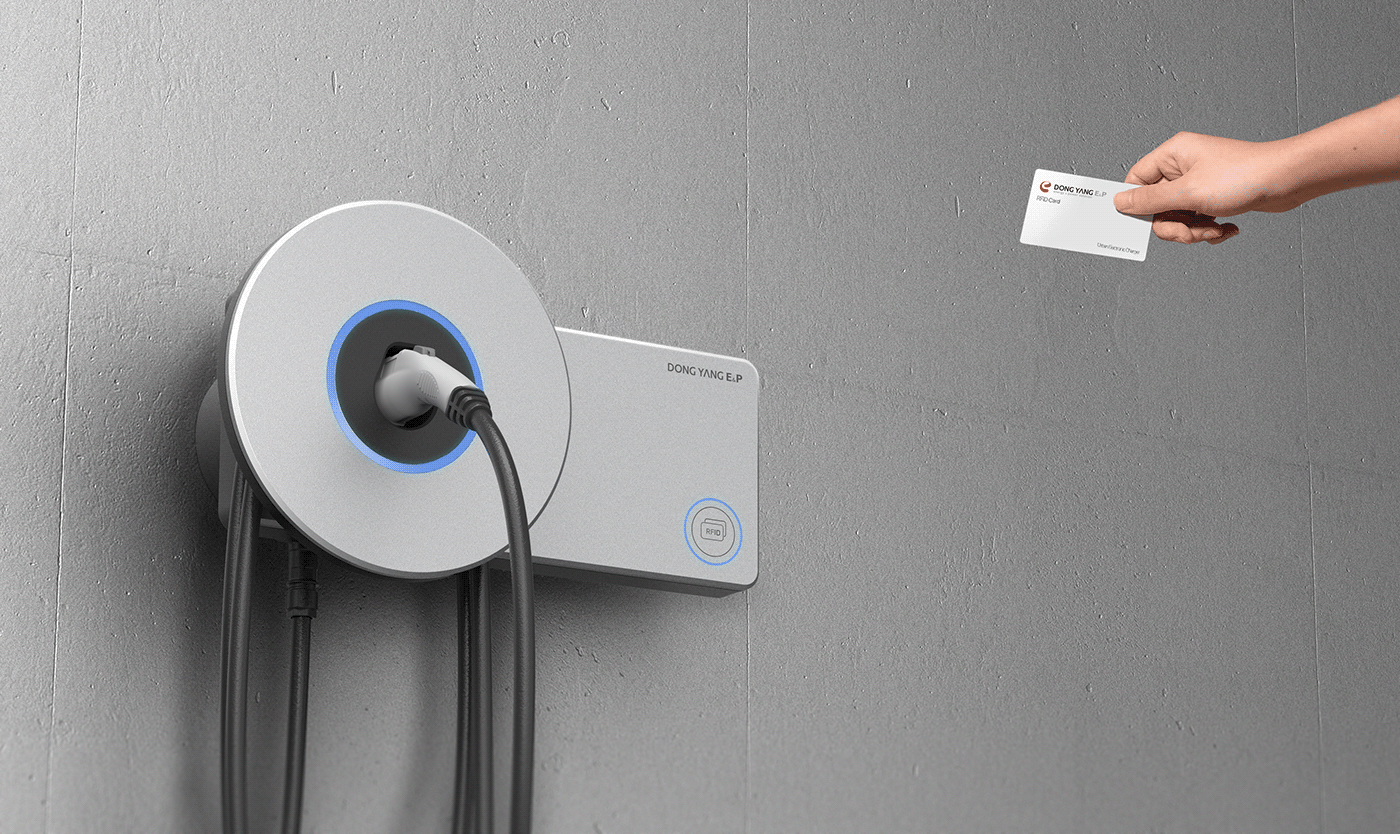 Cirsquare，Charging pile，white，