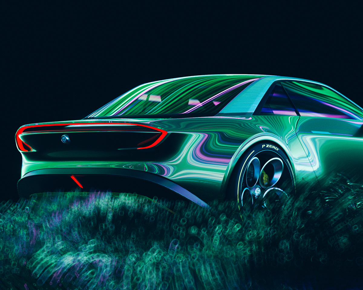 green，Automobile design，Alpha Romeo，