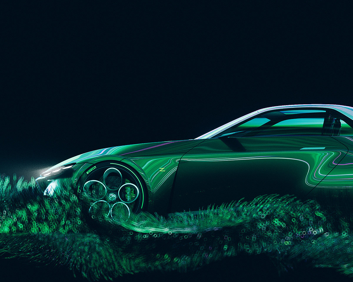 green，Automobile design，Alpha Romeo，