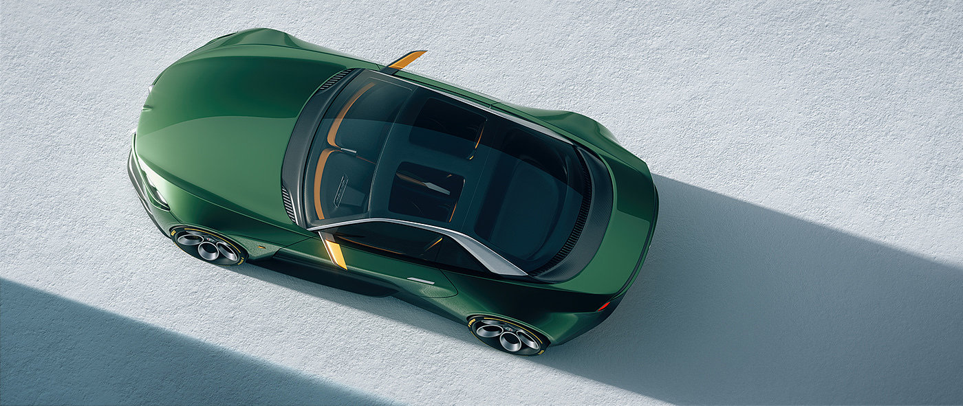 绿色，汽车设计，Alfa Romeo，