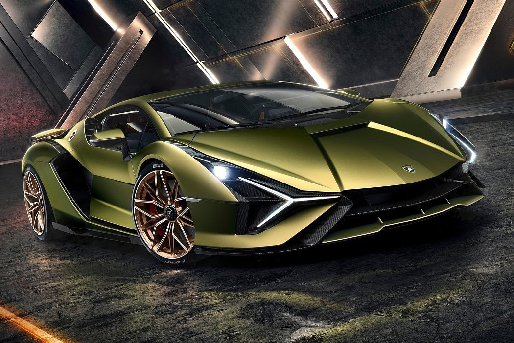 green，Automobile design，LamborghiniSian，
