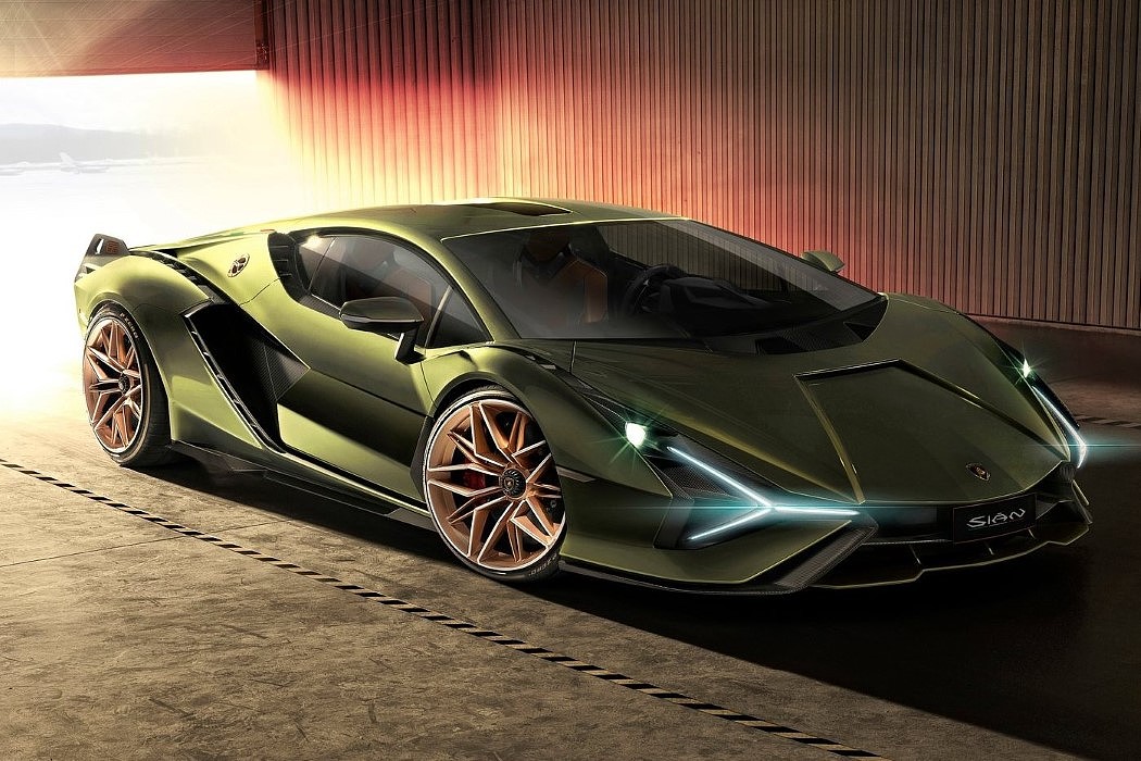 green，Automobile design，LamborghiniSian，