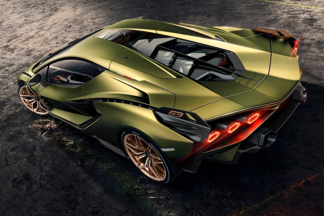 green，Automobile design，LamborghiniSian，