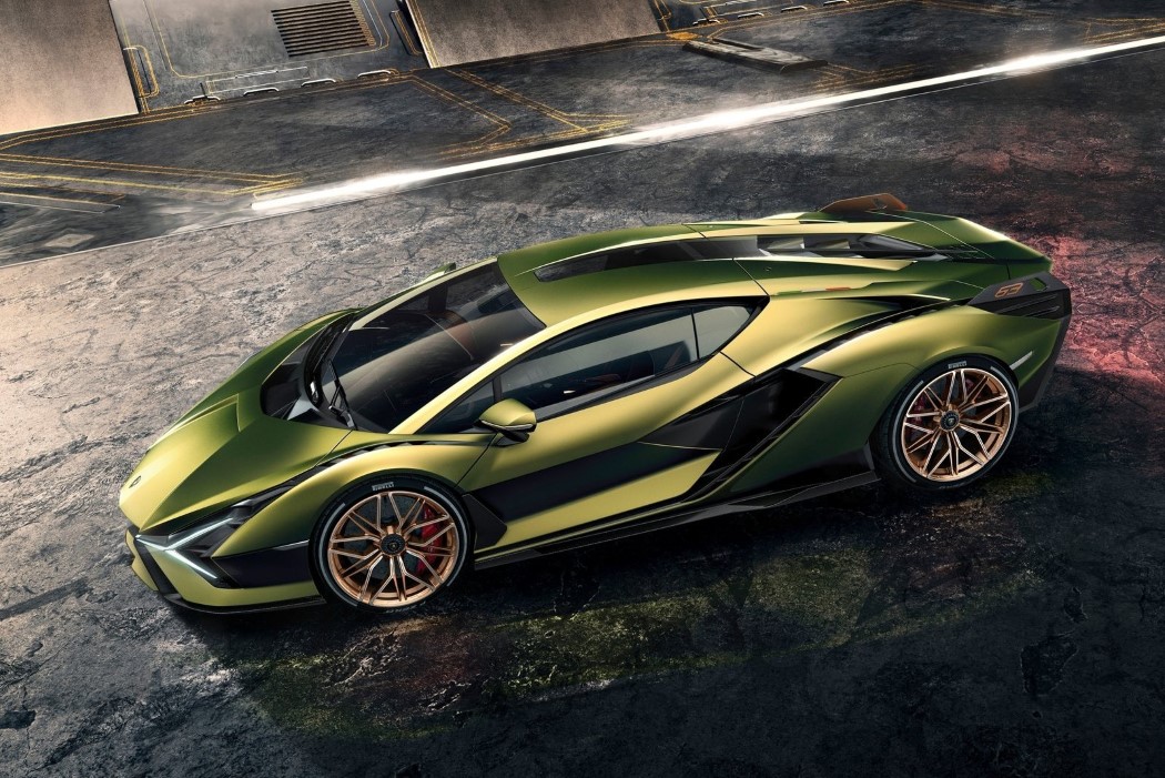green，Automobile design，LamborghiniSian，