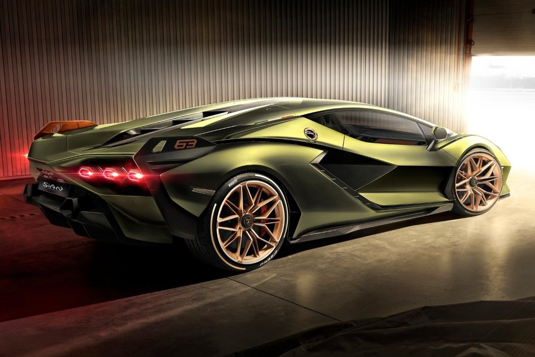 green，Automobile design，LamborghiniSian，