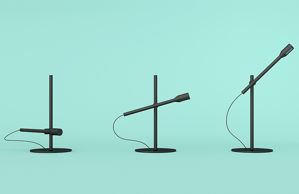 The M Lamp，Lamp design，white，