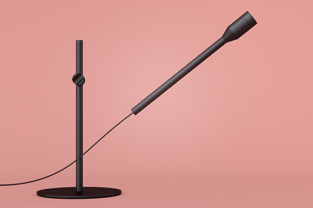 The M Lamp，Lamp design，white，