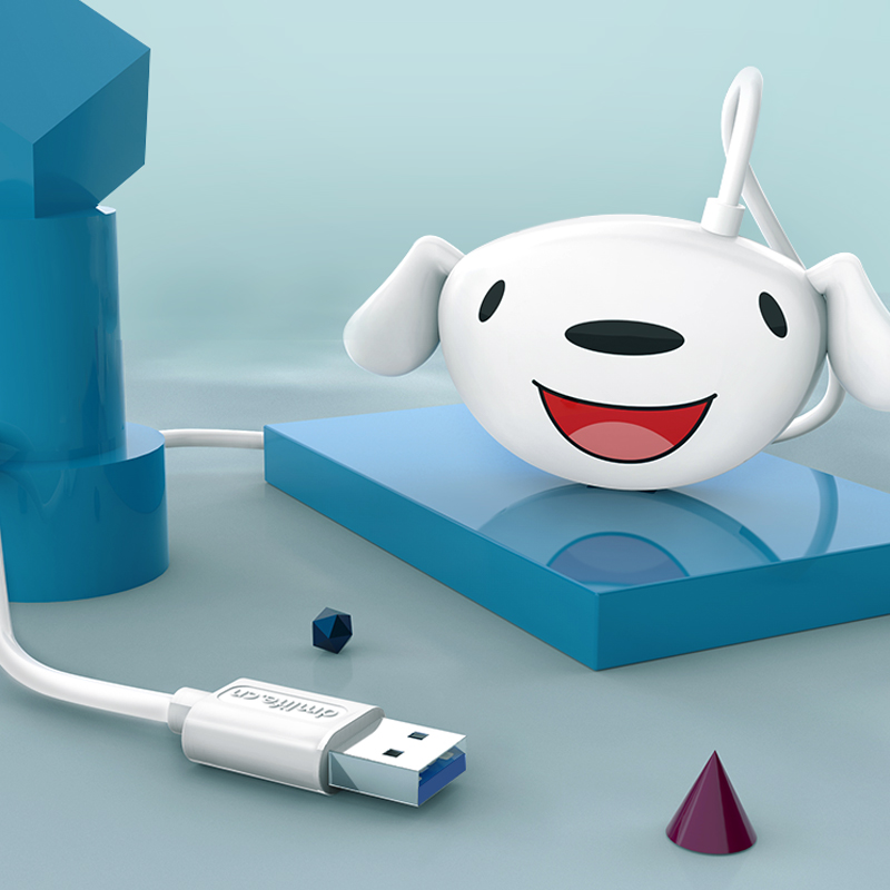 card reader，Hub，usb，Cartoon，animal，dog，JOY，JD.COM，