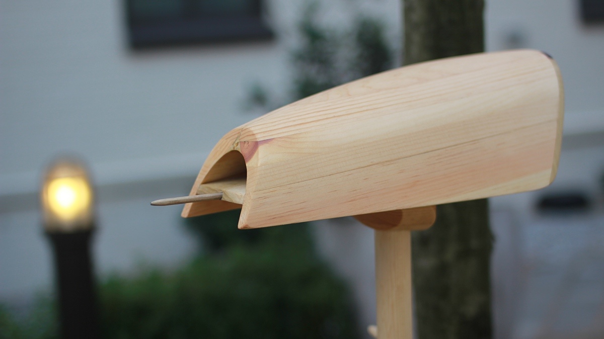 wood，Home Furnishing，Bird house，originality，Simplicity，