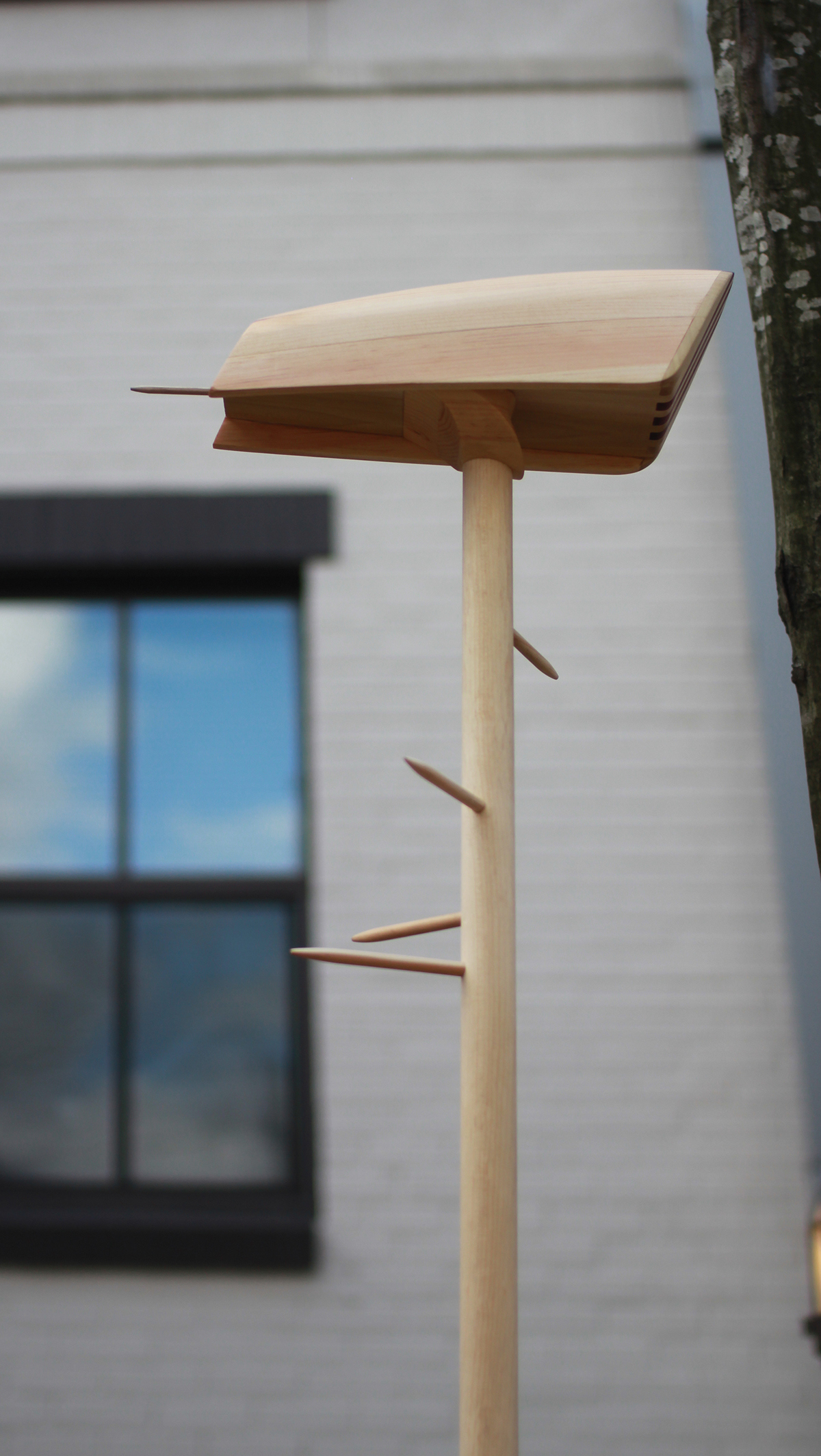 wood，Home Furnishing，Bird house，originality，Simplicity，
