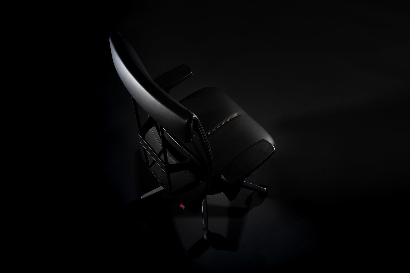 Cavaletti Leef，座椅设计，黑色，