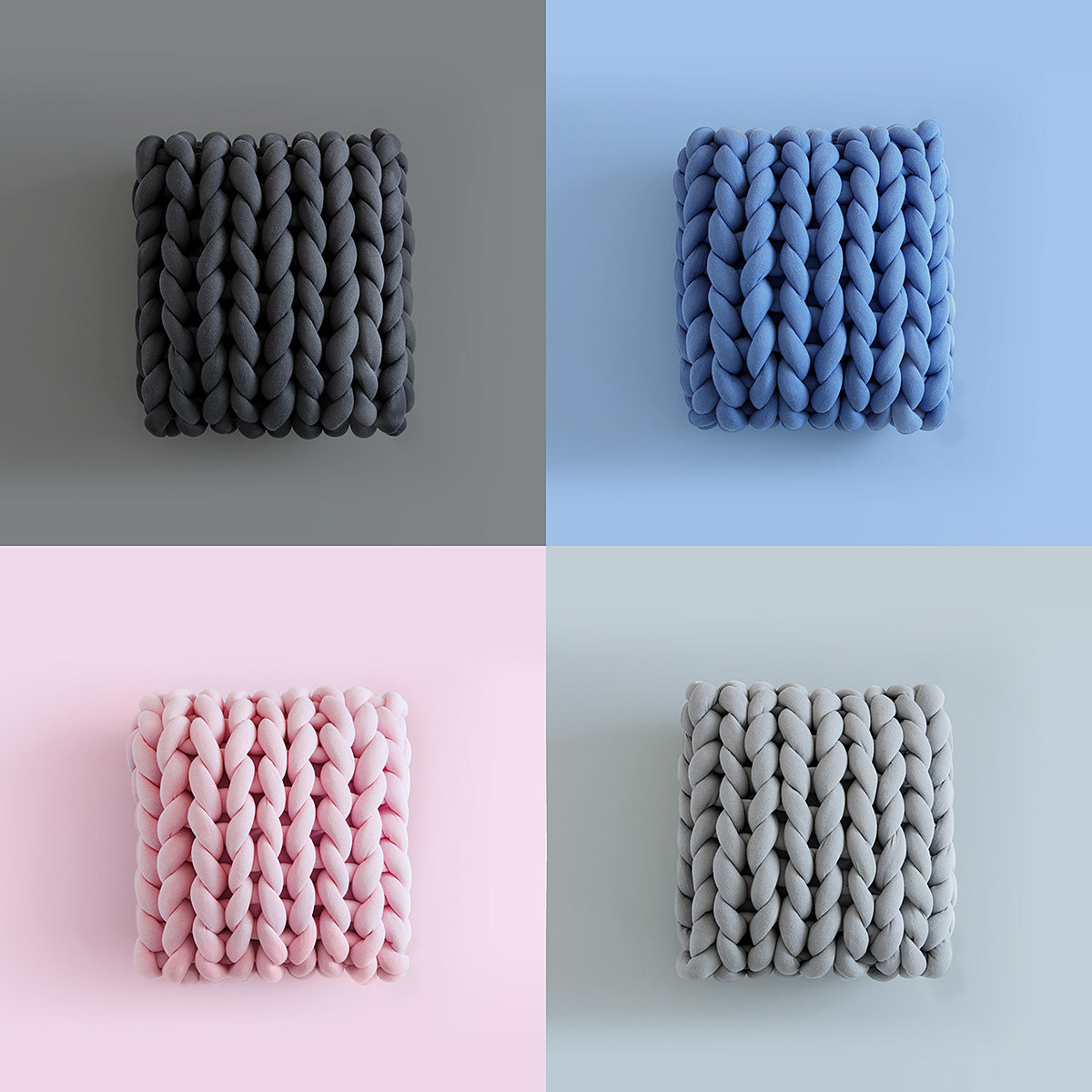 Knitted products，Cushion design，Ohhio，