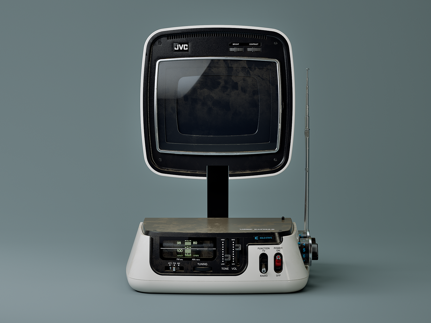 Television，Cinema 4D，JVC Video Capsule，