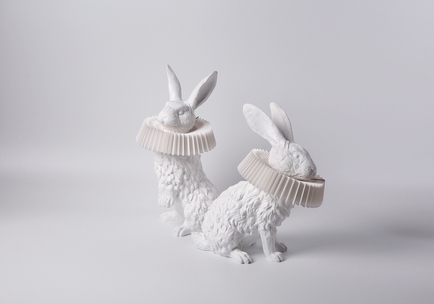 Lamp design，white，Rabbit X LAMP，