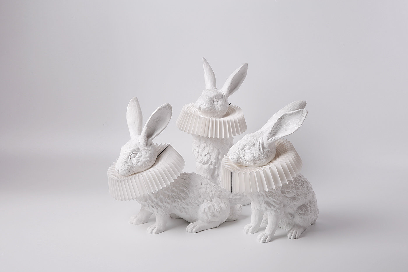 Lamp design，white，Rabbit X LAMP，