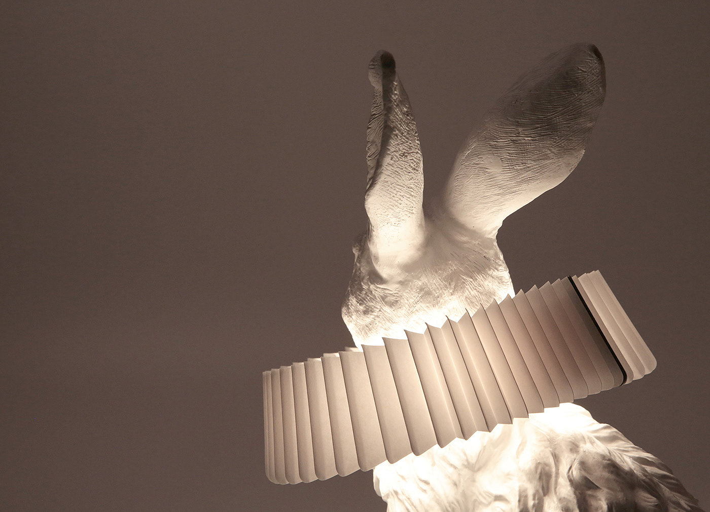 Lamp design，white，Rabbit X LAMP，