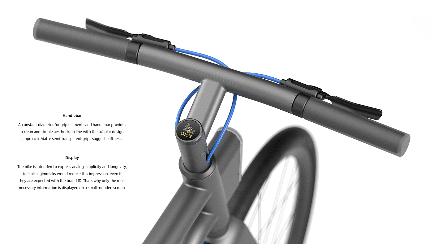概念设计，自行车，Dyson Urban Bike，