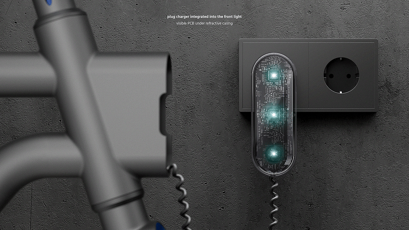 conceptual design，Bicycle，Dyson Urban Bike，