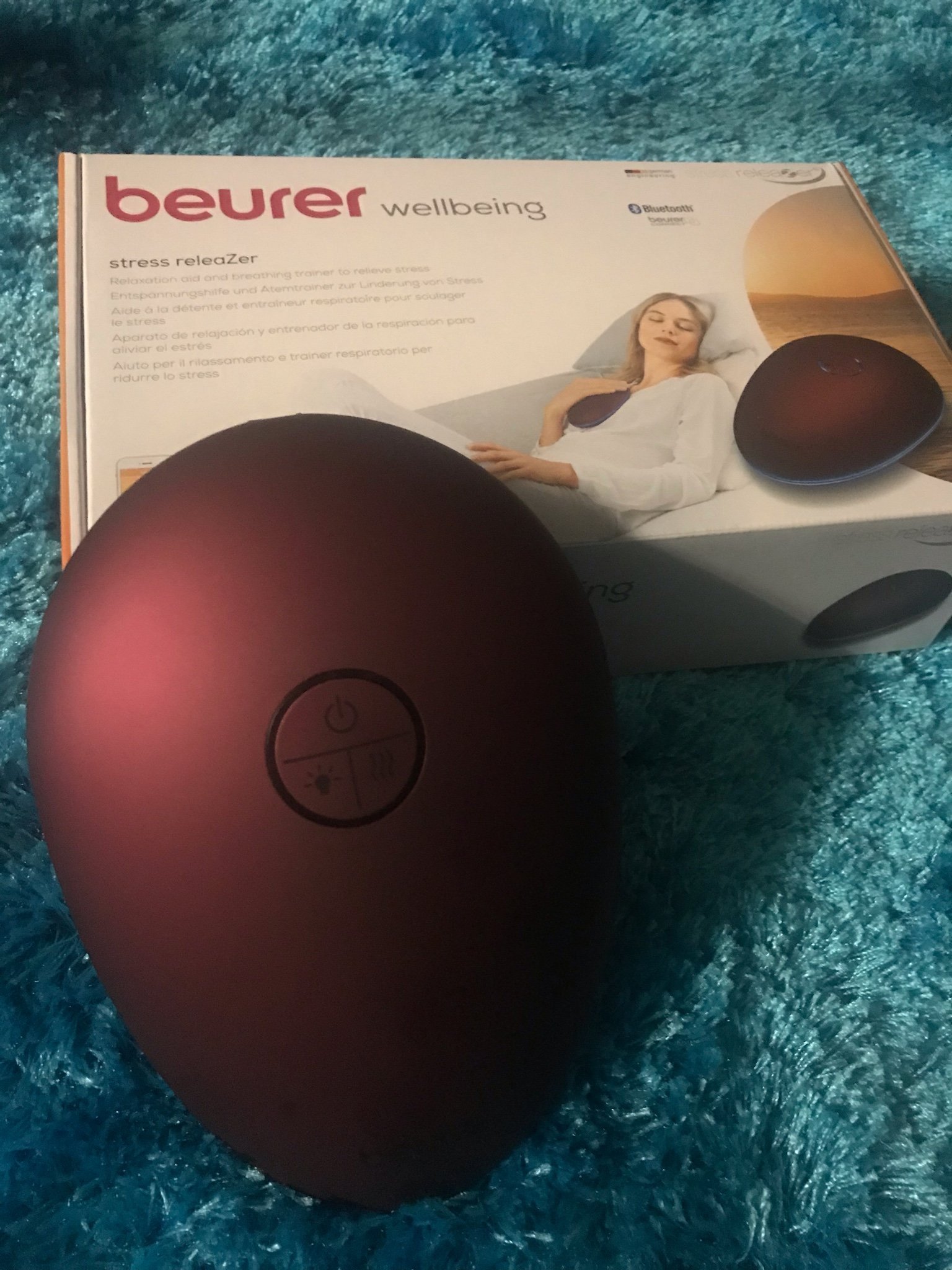 app，relax，Fatigue relief device，stress releaZer，2019 red dot product design award，reddot，beurer，
