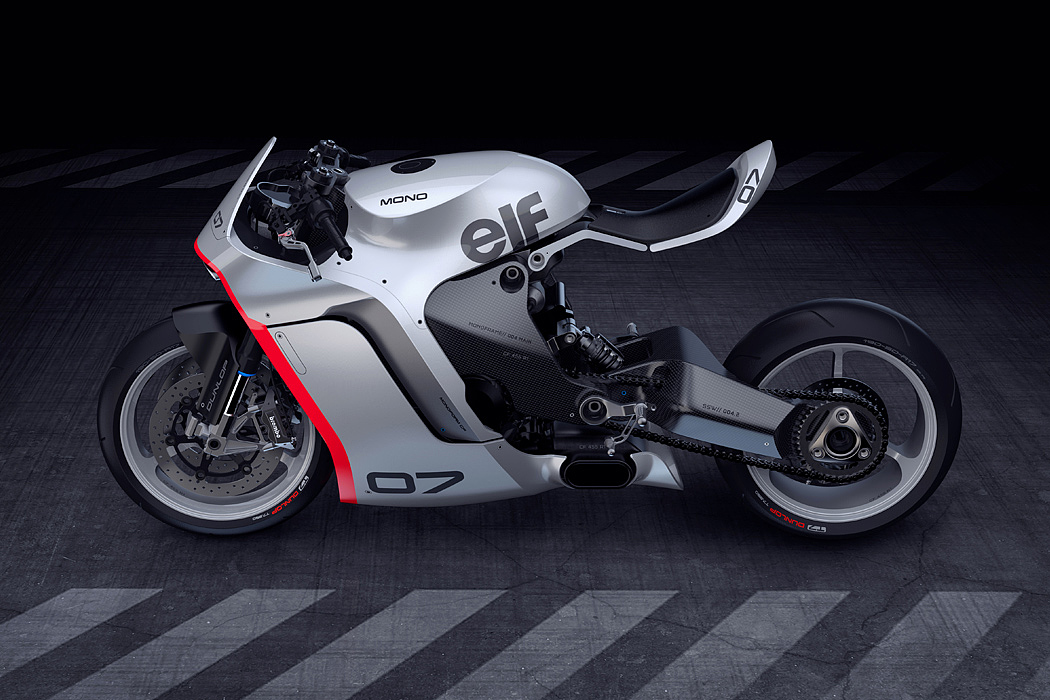 concept，racing，motorcycle，Mono-Racr，