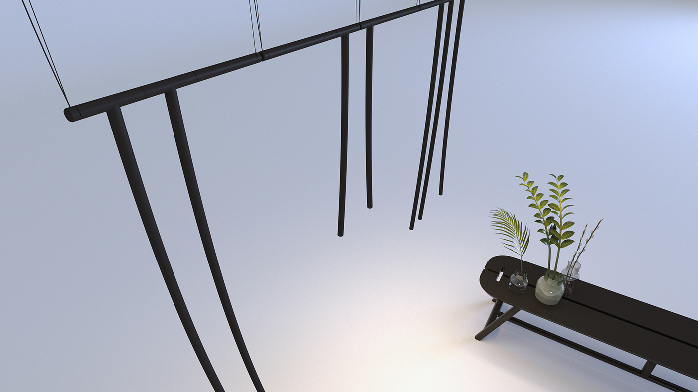 a chandelier，industrial design，furniture design ，lamp，