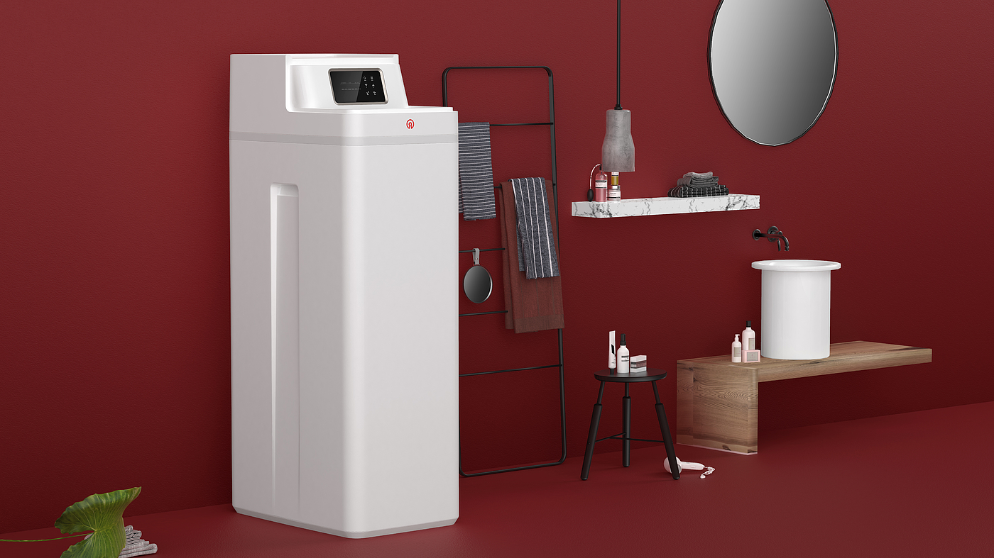 Minimalist，White goods，Water softener，Skin beautifying，Tough，indoor，Render，