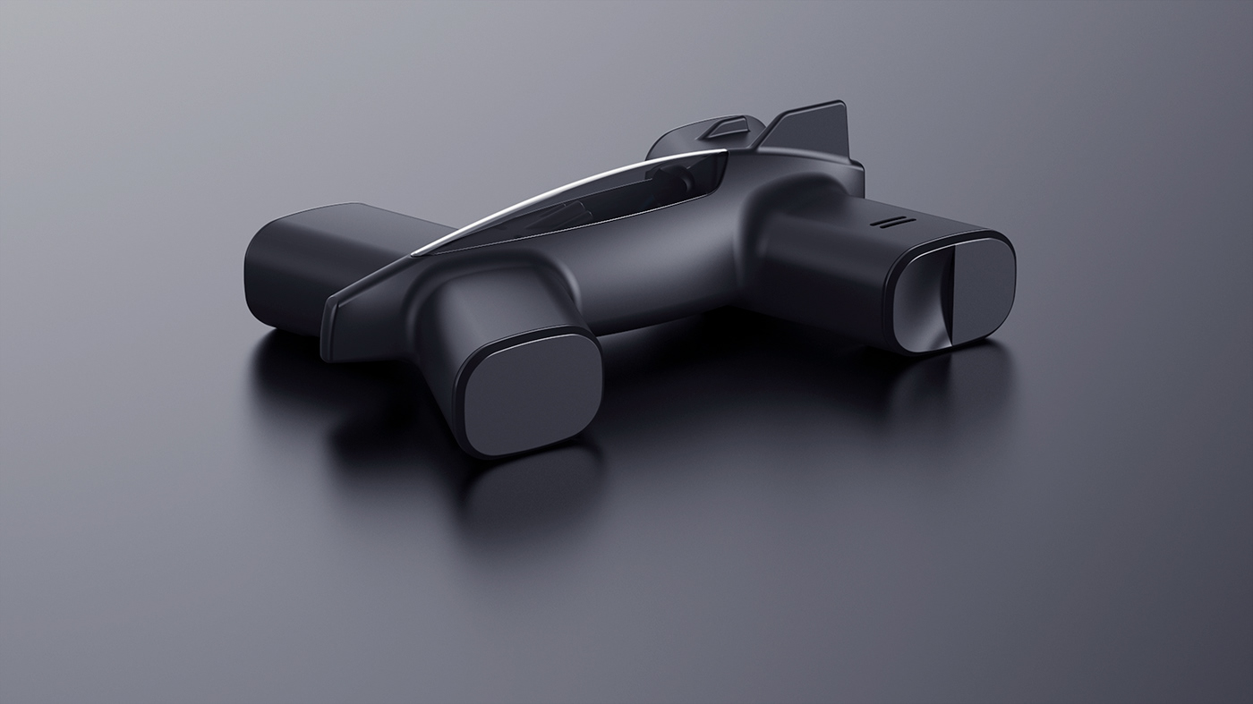 Toy design，black，conceptual design，X Toy Car，