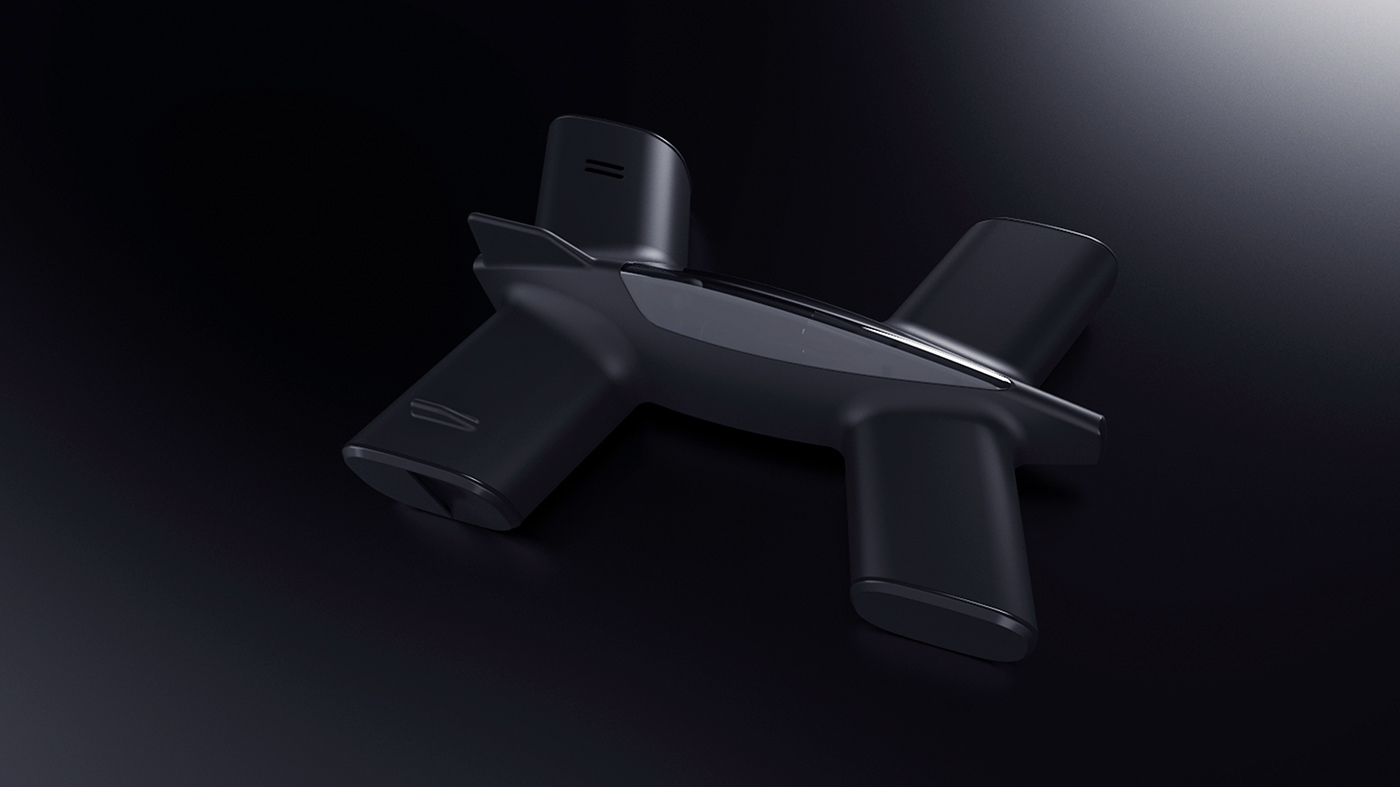 Toy design，black，conceptual design，X Toy Car，