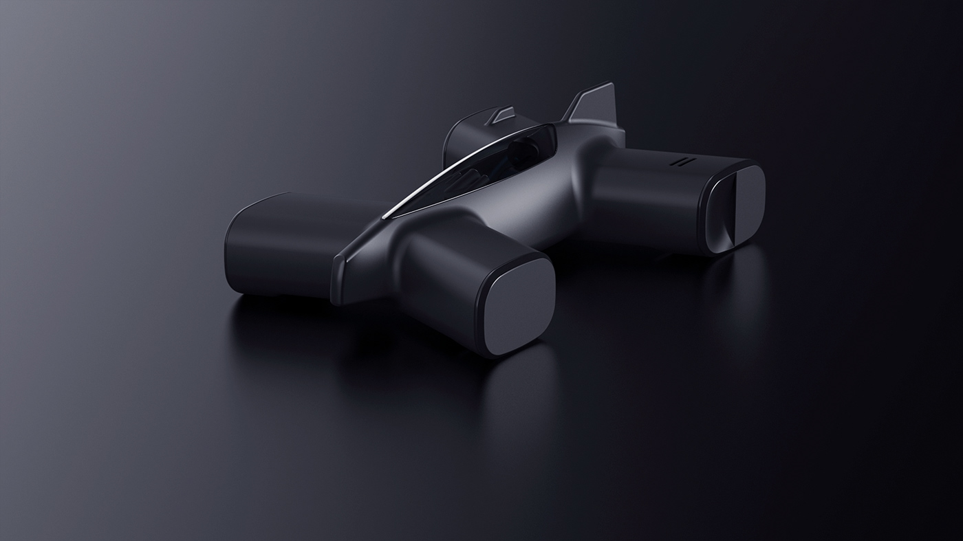 Toy design，black，conceptual design，X Toy Car，