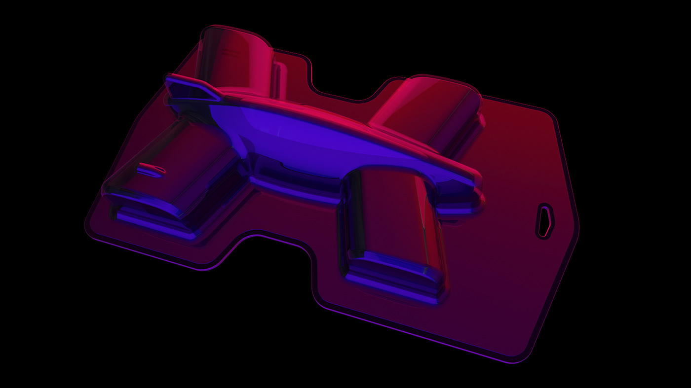 Toy design，black，conceptual design，X Toy Car，