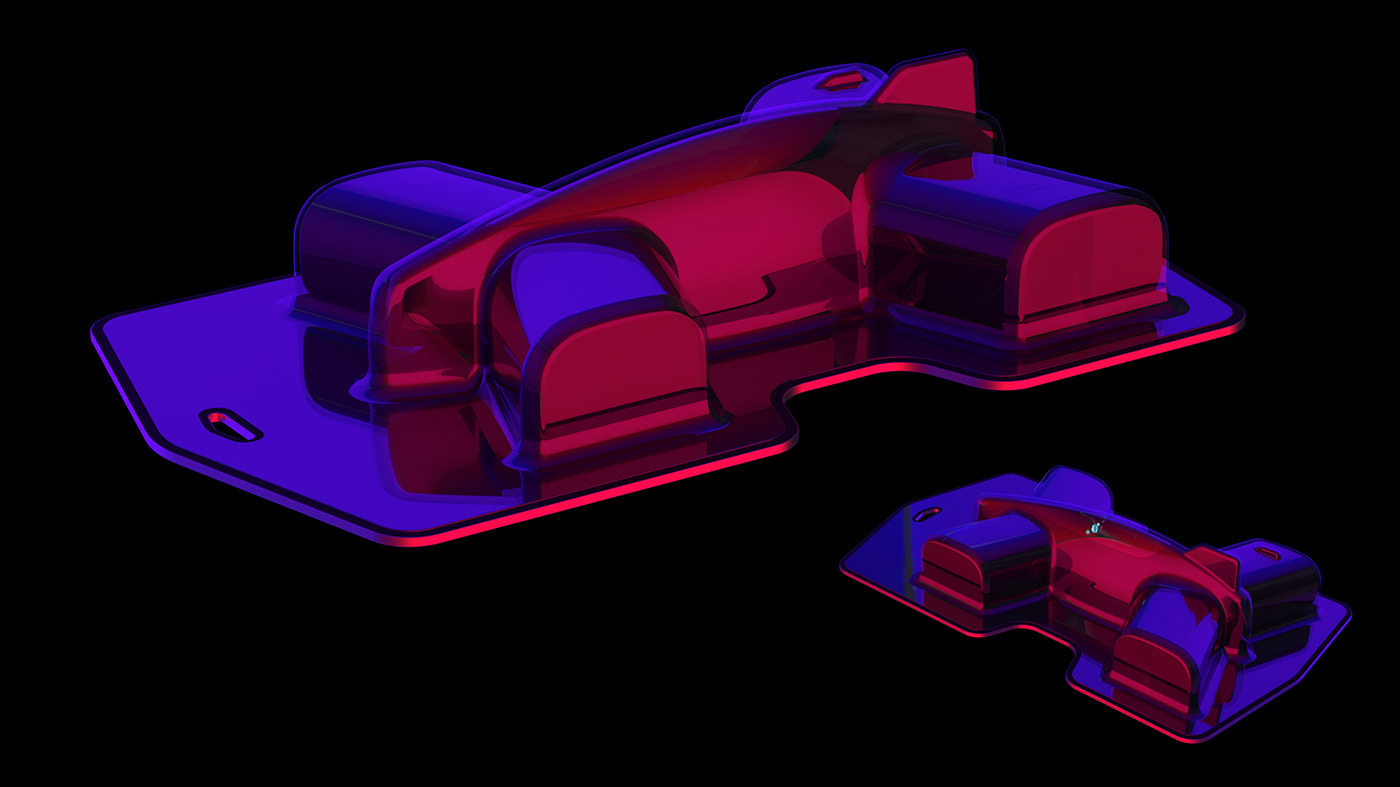 Toy design，black，conceptual design，X Toy Car，