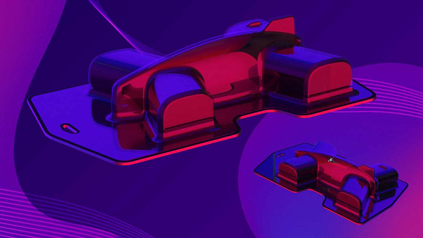 Toy design，black，conceptual design，X Toy Car，