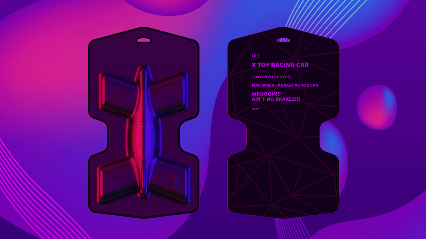 Toy design，black，conceptual design，X Toy Car，