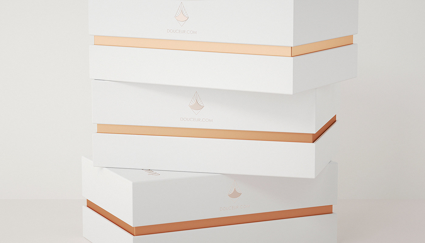 packing design，Cosmetic design，Douceur，
