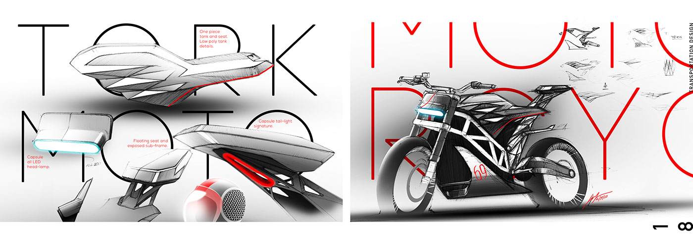 vehicle，Hand drawn，conceptual design，portfolio，